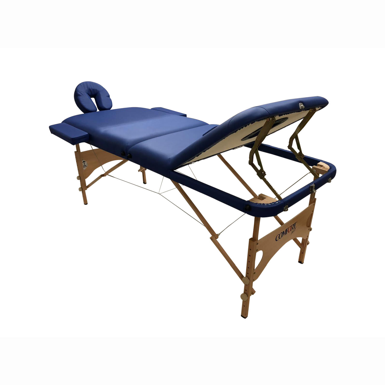 Comfort Plus Ahşap Masaj Masası İthal 305-Mavi - 2