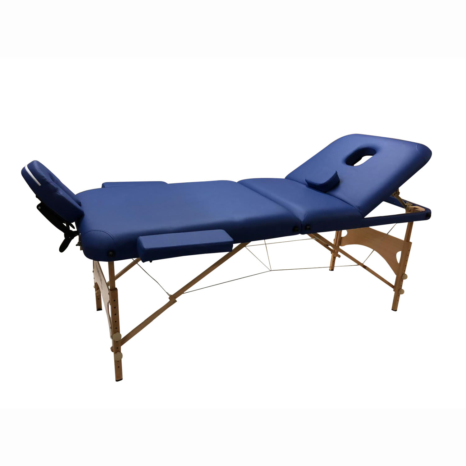 Comfort Plus Ahşap Masaj Masası İthal 305-Mavi - 3