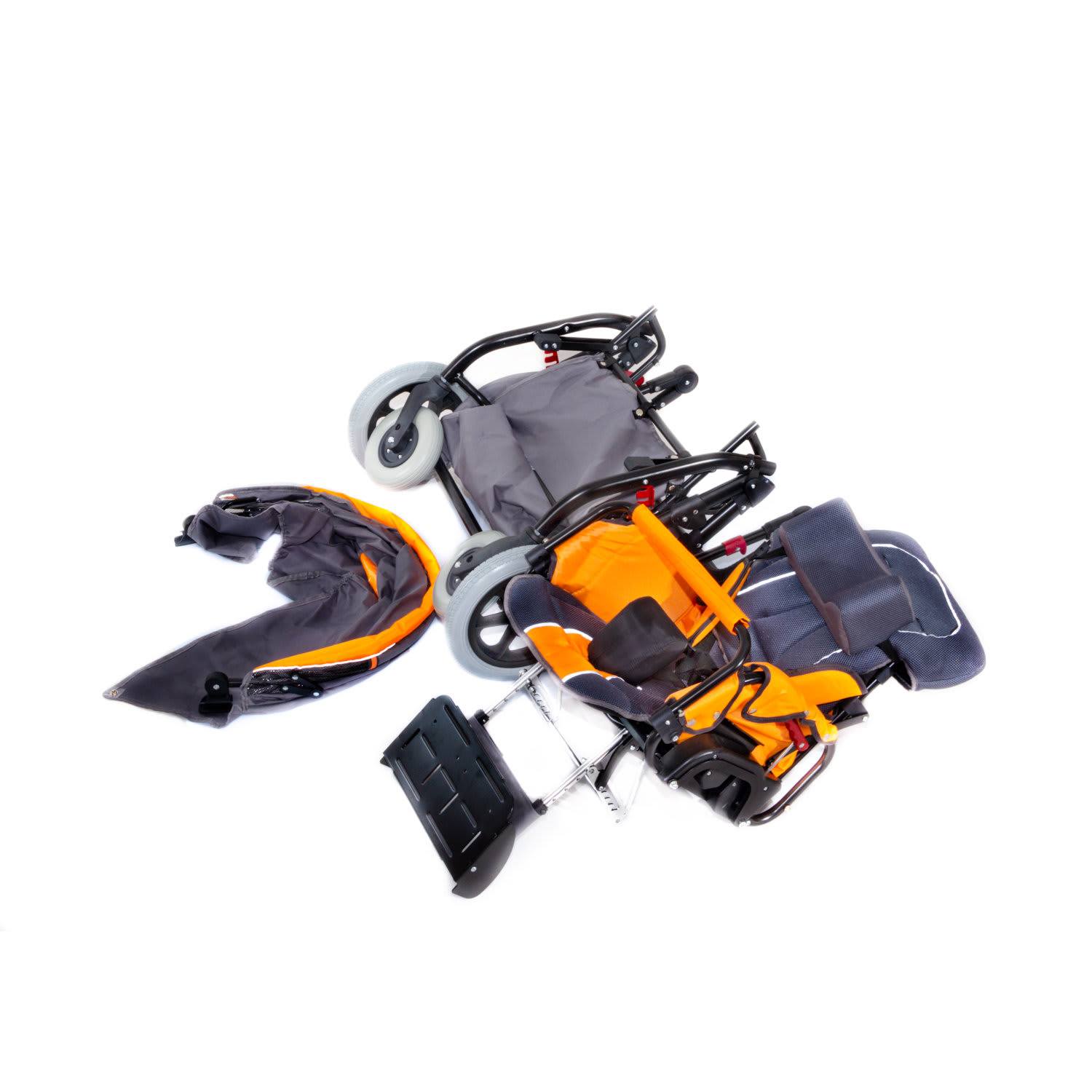 Comfort Plus DM-8001 BUGGY 40 cm Turuncu Engelli Puseti 7