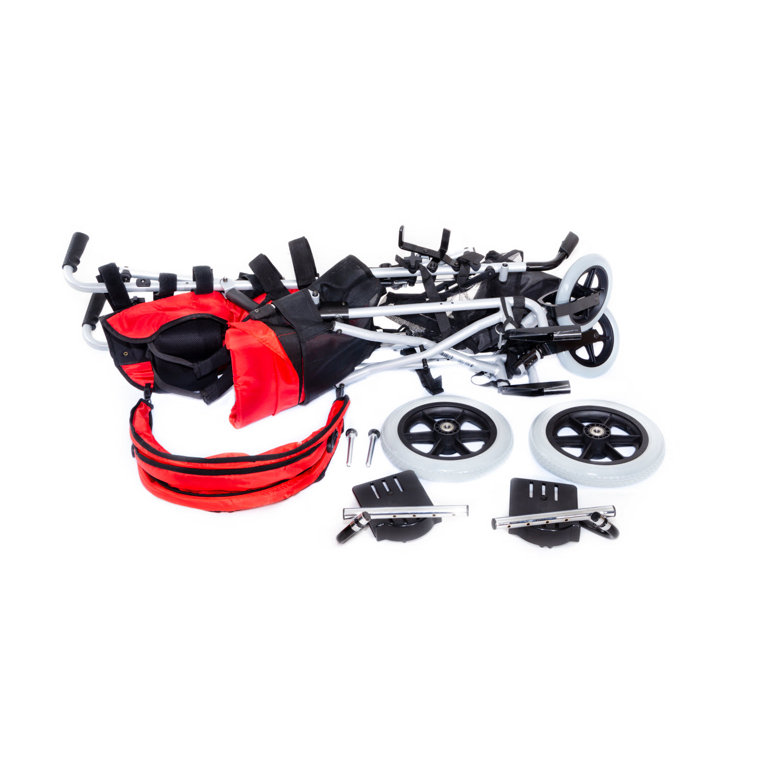 Comfort Plus DM-BOSS Kırmızı Engelli Pediatrik Baston Puset 7