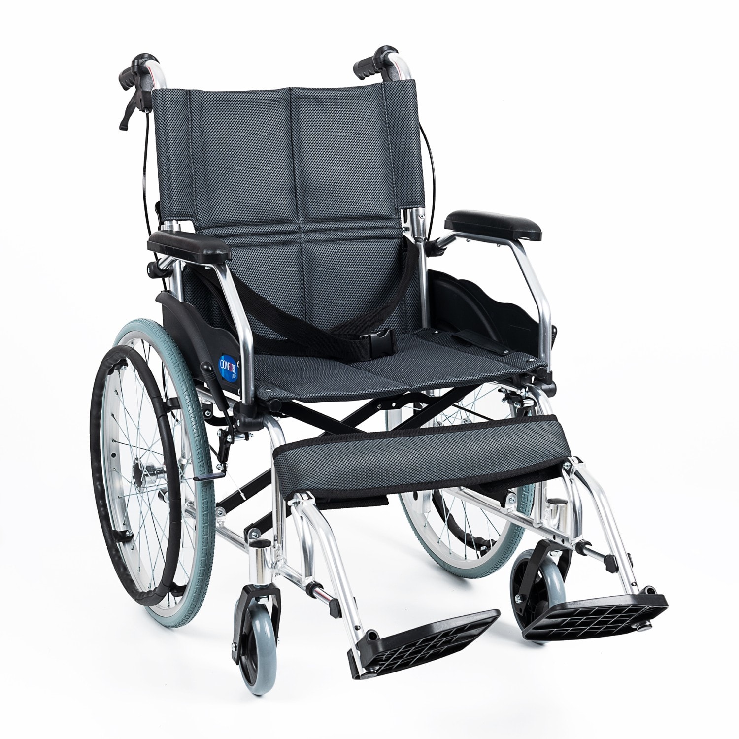 Comfort Plus KY863LAJ-A20 Füme Alüminyum Özellikli Tekerlekli Sandalye