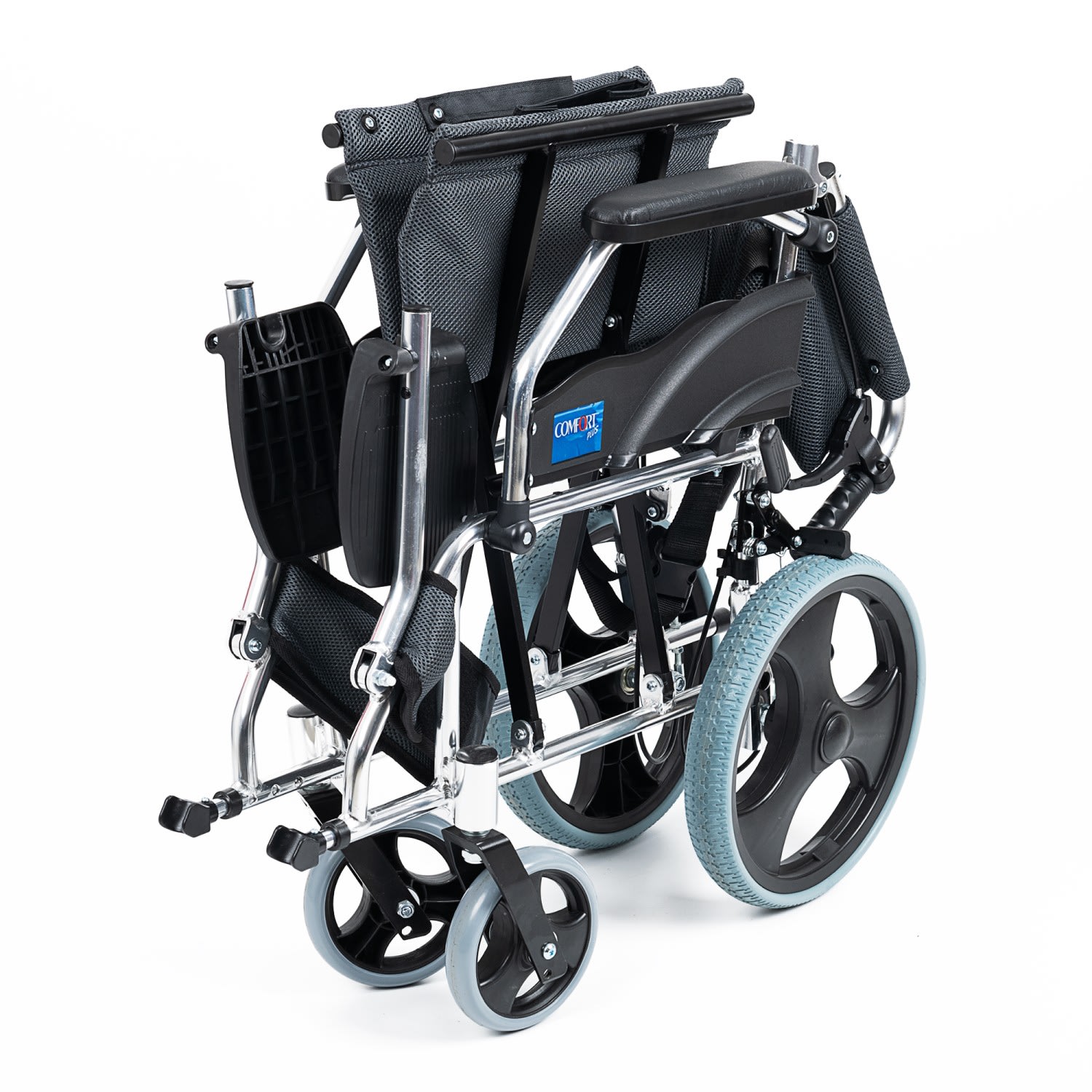 Comfort Plus KY863LABJ-A12 Füme  Alüminyum Transfer Özellikli  Tekerlekli Sandalye 7