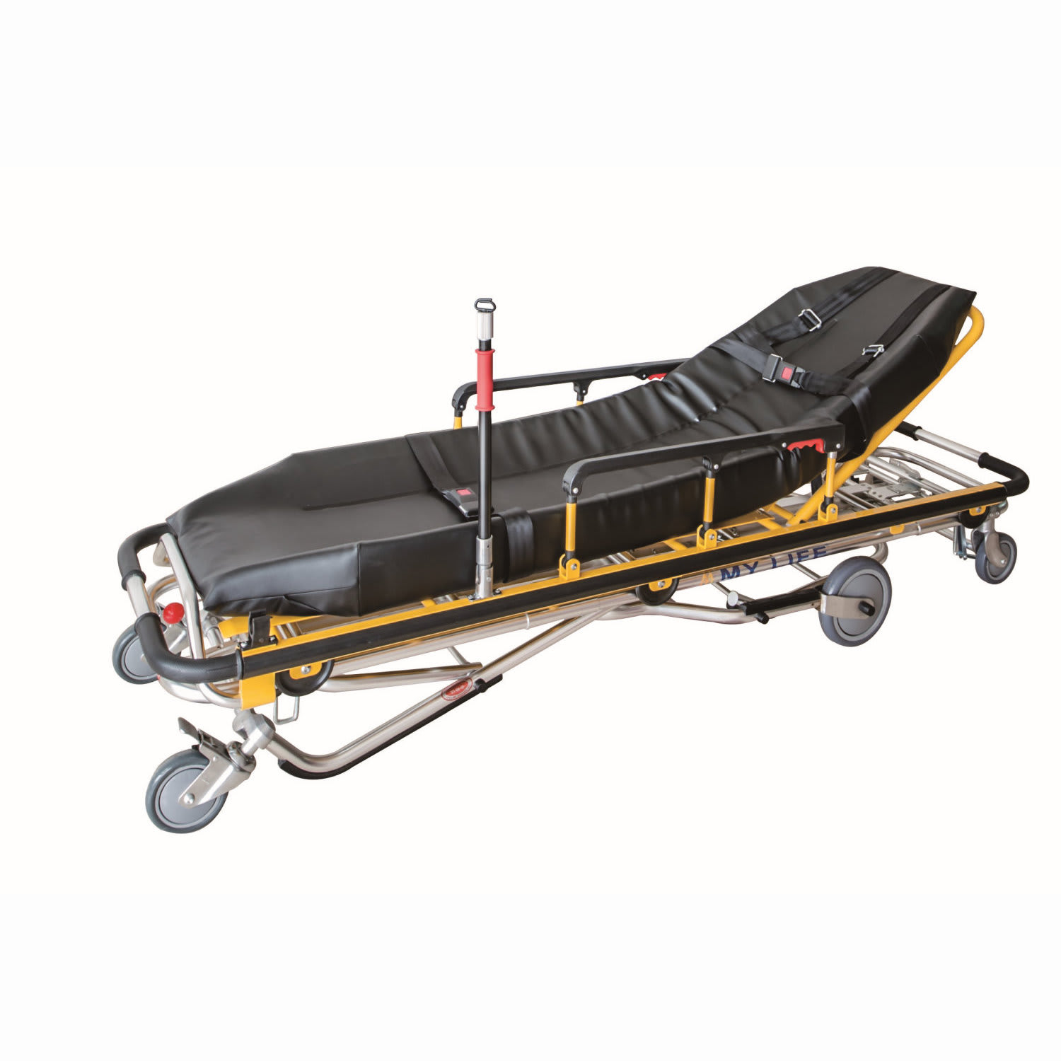 Comfort Plus Ambulans Sedyesi (Siyah Döşemeli) 7