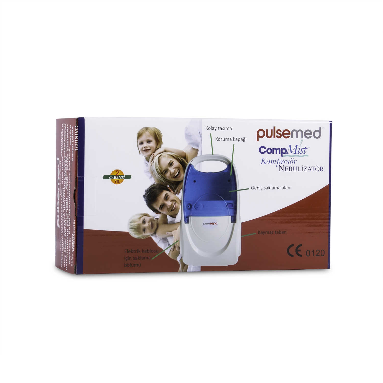 Pulsemed Kompresörlü Nebülizatör BR-CN152 - 3