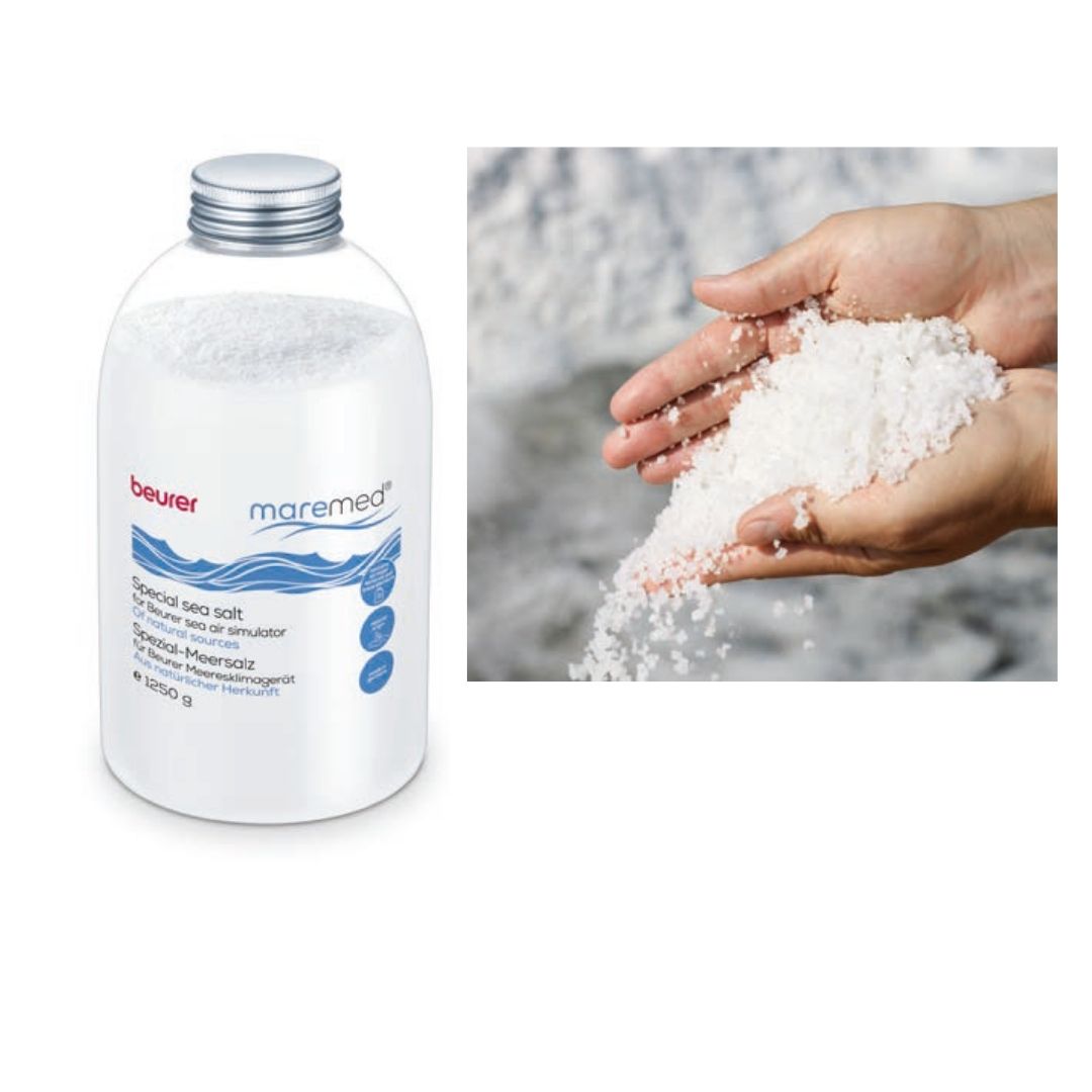 Beurer MK 500 İçin 1250 g Özel Deniz Tuzu ve Filtreler