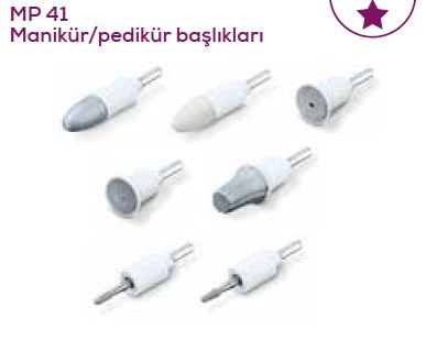 Beurer MP 41 Manikür/Pedikür Başlıkları