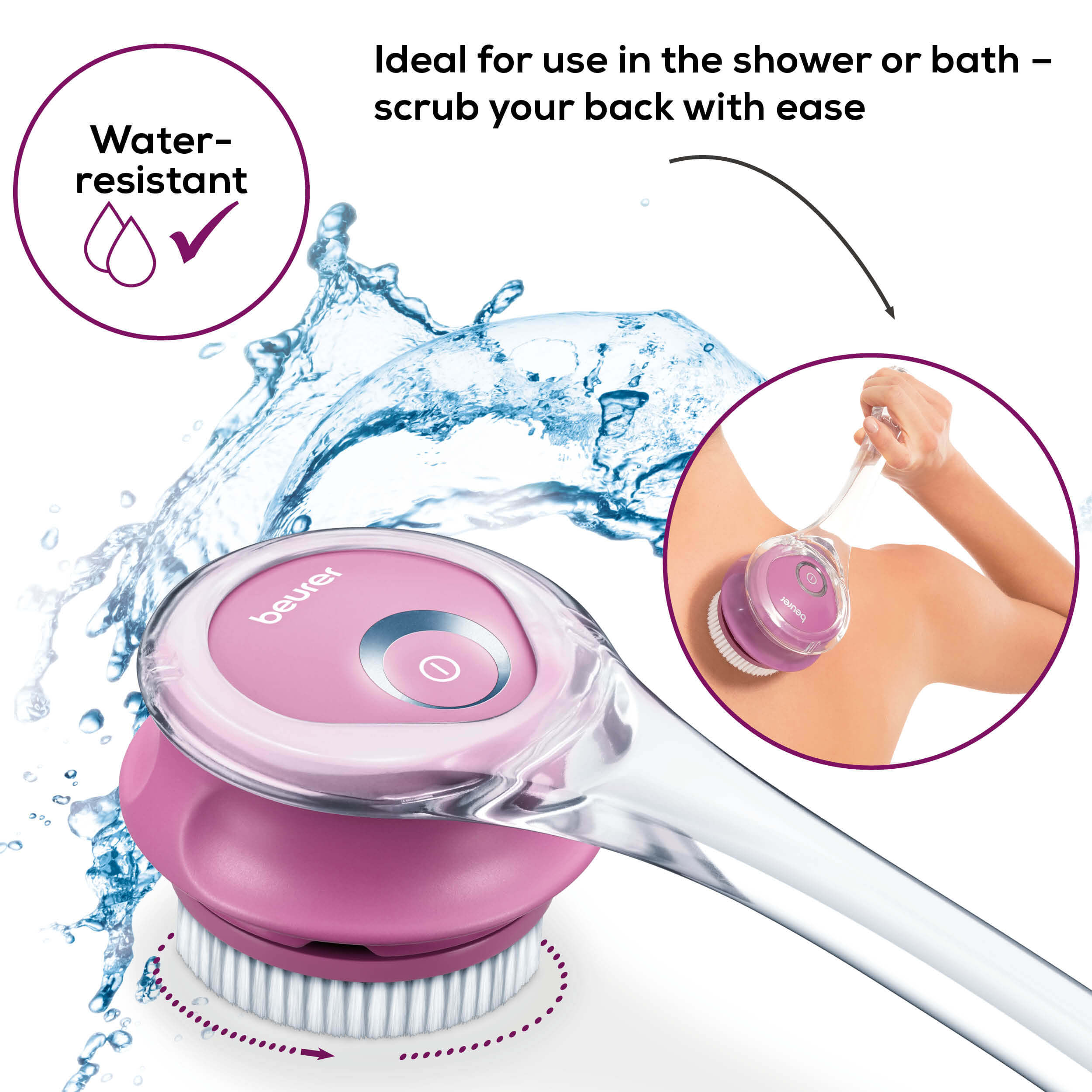 Beurer FC 55 Pureo Complete Cleansing Vücüt Fırçası - 2