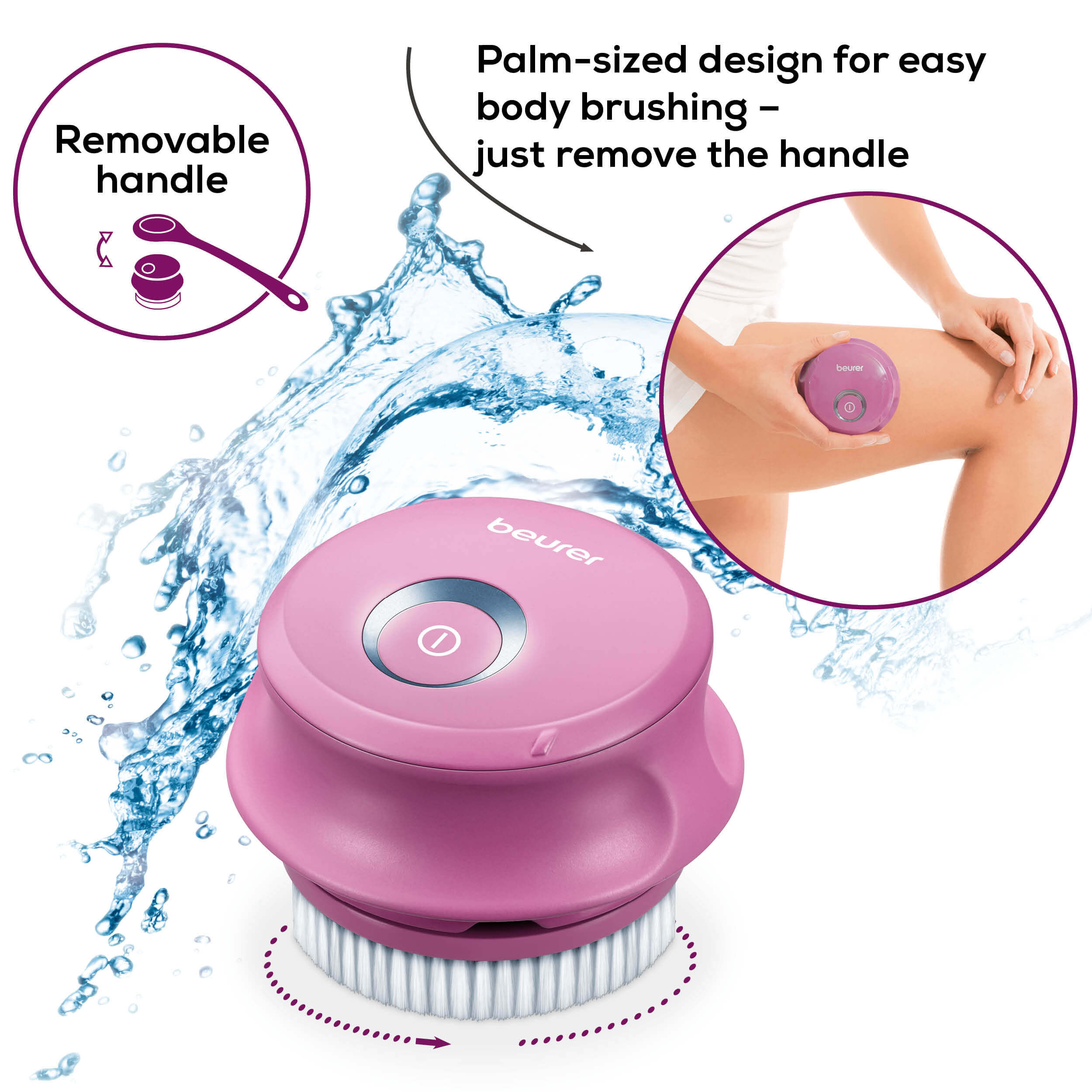 Beurer FC 55 Pureo Complete Cleansing Vücüt Fırçası - 4