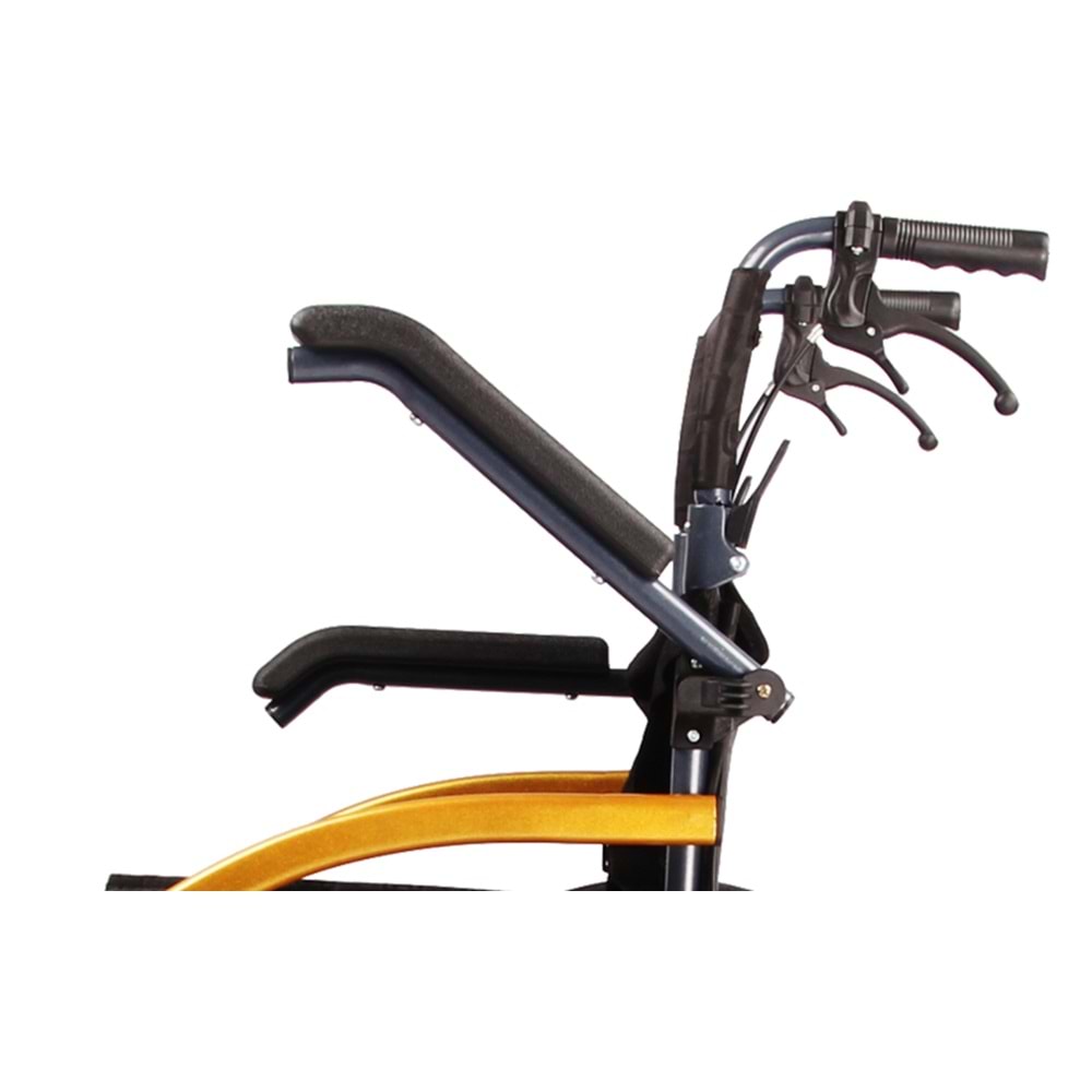 Respirox RTS-01 REFAKATÇİ FRENLİ HASTA TRANSFER ARACI - 2