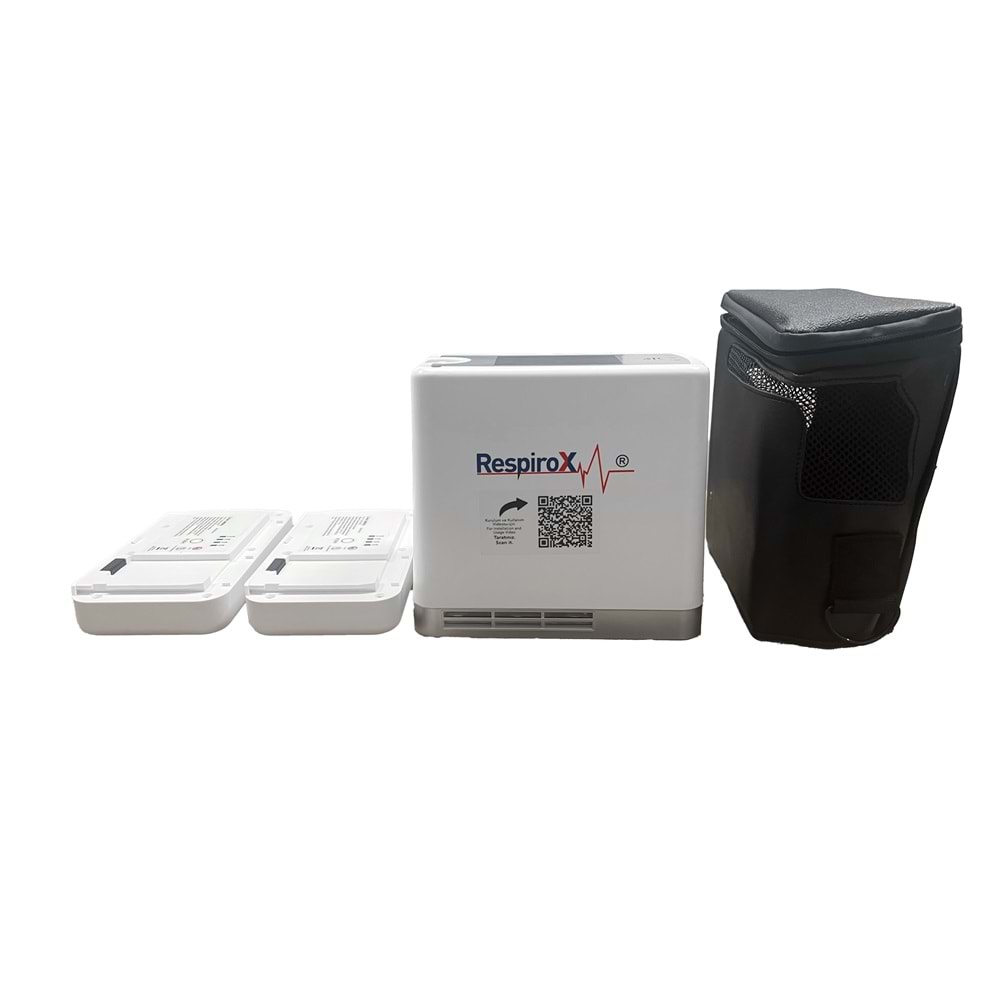 Respirox JLO-390İ Çift Bataryalı Taşınabilir Oksijen Konsantratörü - 4