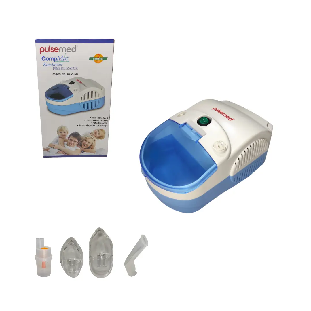 Kompresörlü Nebulizatör Solunum Cihazı / RJ206D - 4