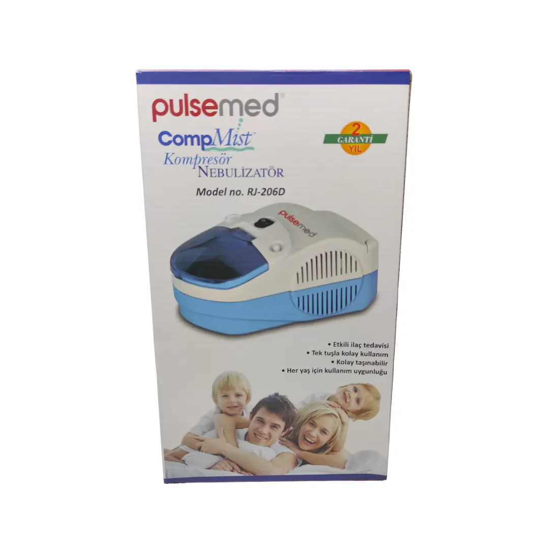 Kompresörlü Nebulizatör Solunum Cihazı / RJ206D - 5