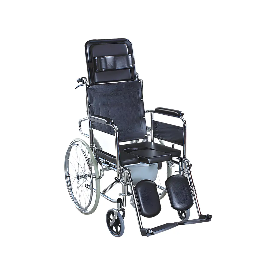 Tekerlekli Sandalye Klozetli Başlıklı JL609GC