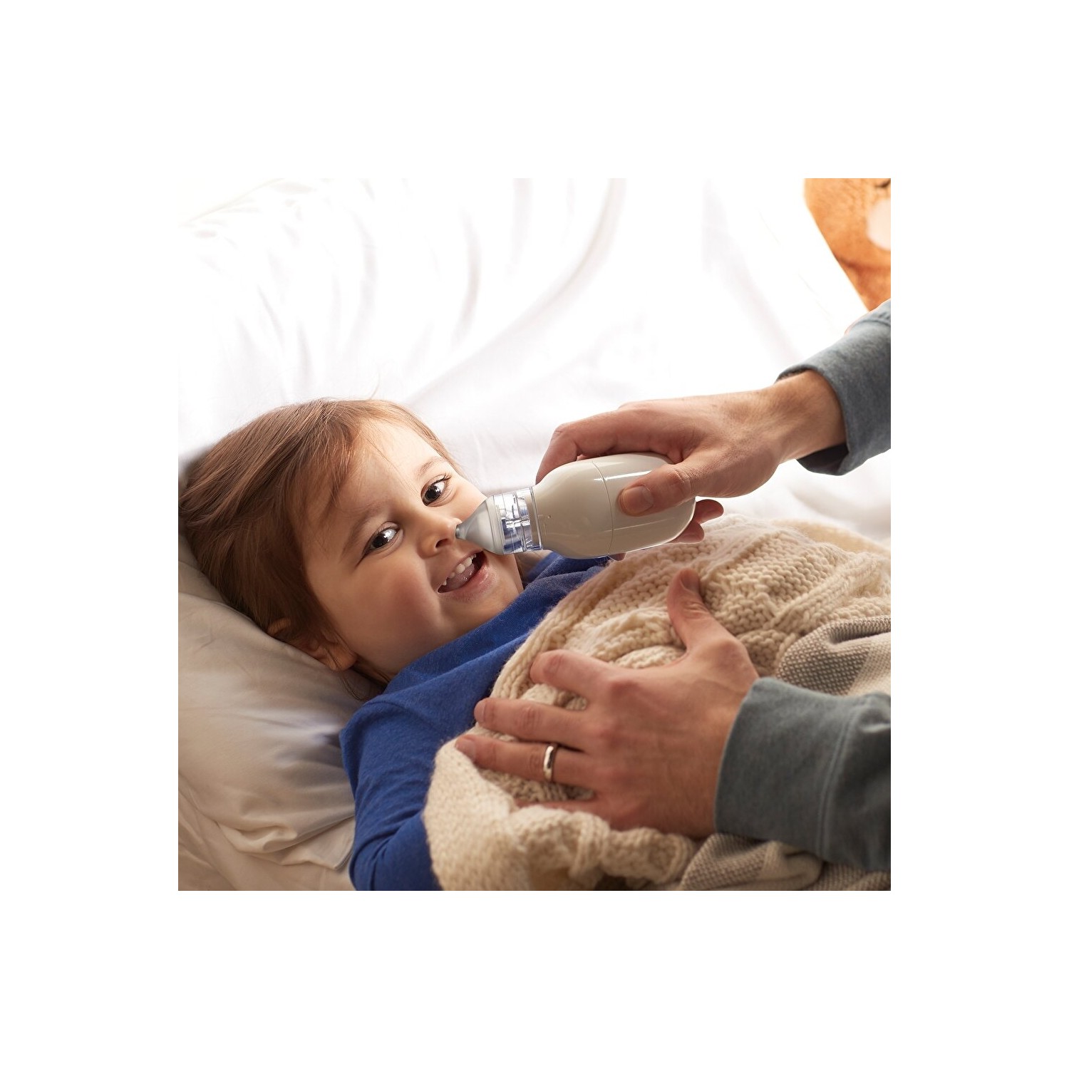 Braun Bebek Dostu Bna 100 Eu Burun Aspiratörü 0 Ay+ Beyaz İki Vakum Ayarı ile - 3