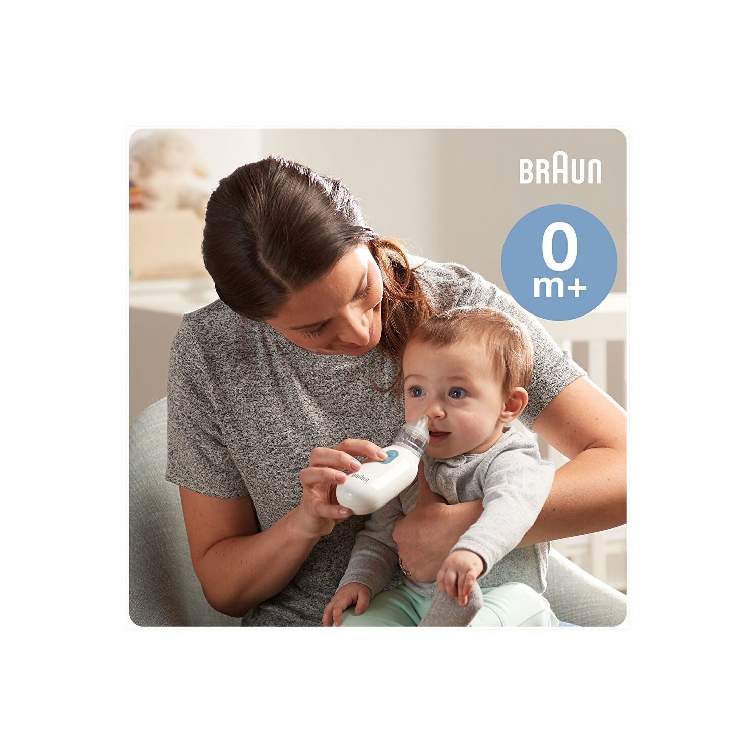 Braun Bebek Dostu Bna 100 Eu Burun Aspiratörü 0 Ay+ Beyaz İki Vakum Ayarı ile - 2