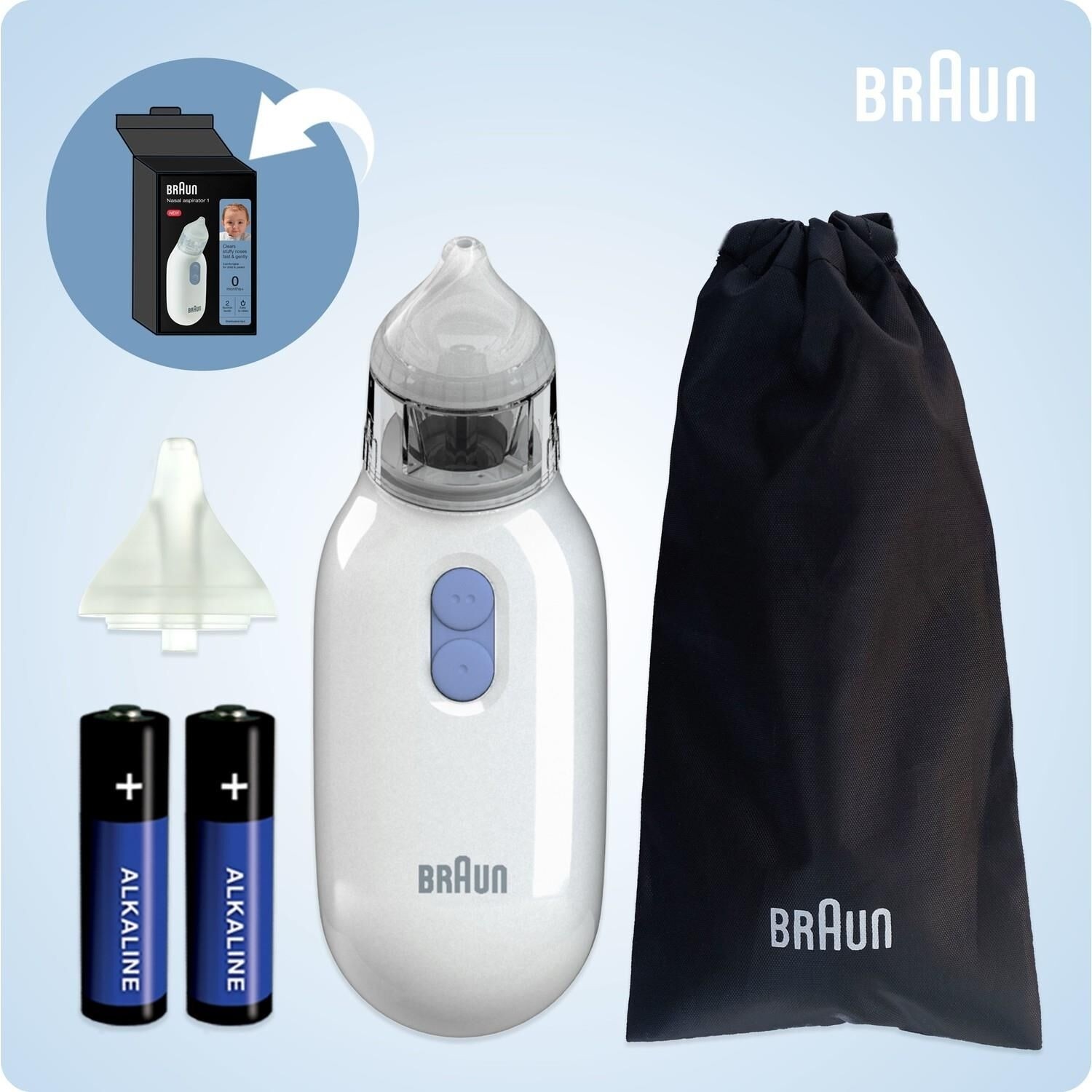 Diyar-ı Fırsat Braun BNA100 Eu Nasal Burun Aspiratörü - 3