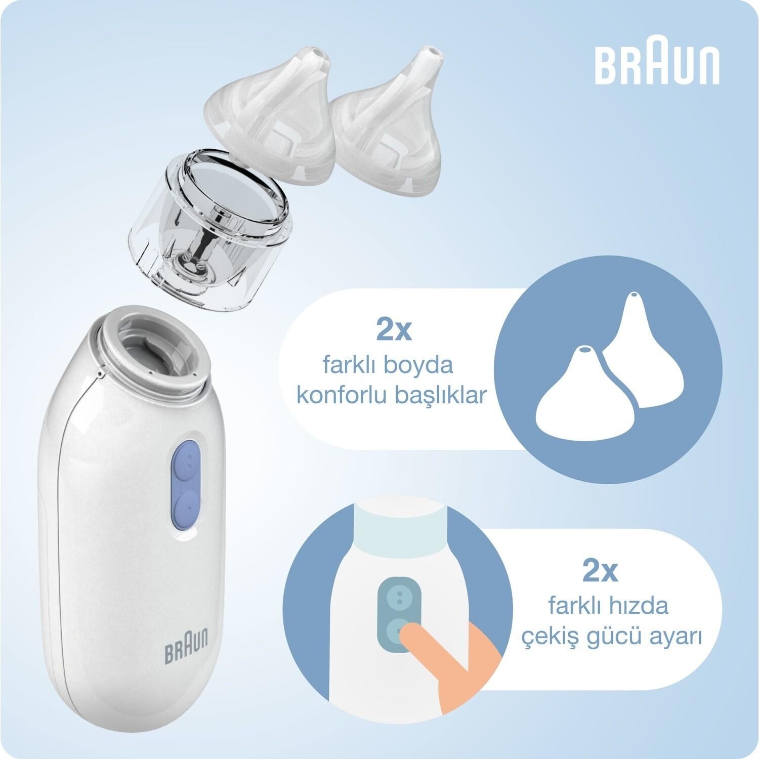 Diyar-ı Fırsat Braun BNA100 Eu Nasal Burun Aspiratörü - 4