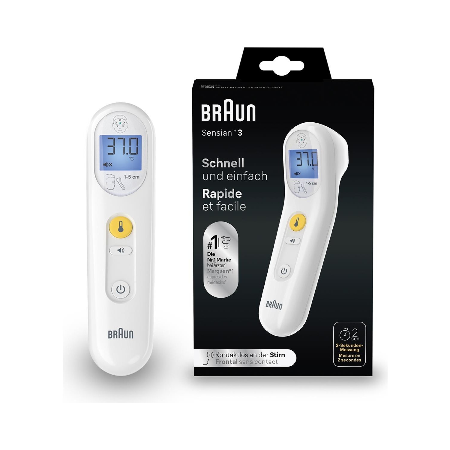 Braun Sensian 3- Bnt 050 Ateş Ölçer - 1