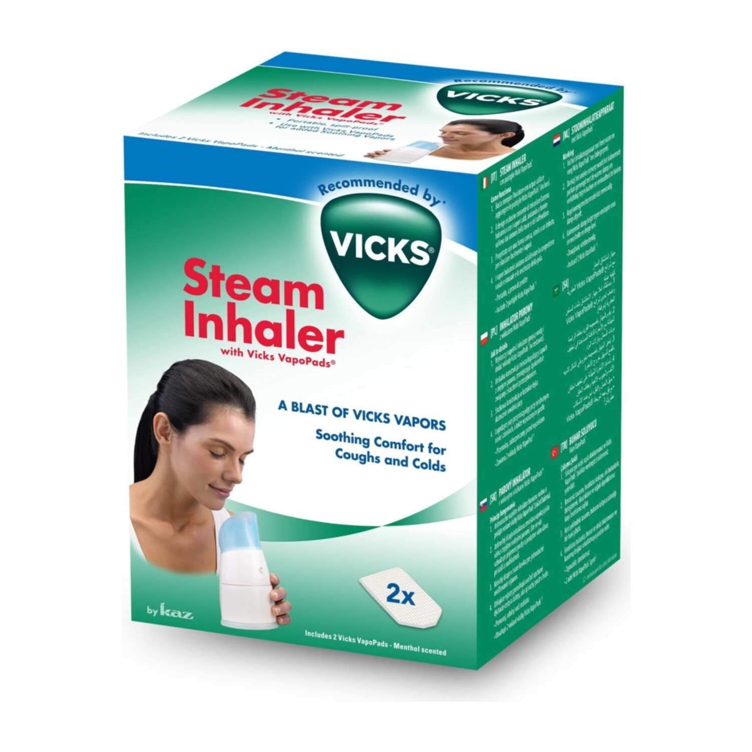 Vicks V1300 Fee Vapors Beyaz Renkli Nefes Almayı Kolaylaştıran Özellikli Buhar Makinesi - 3
