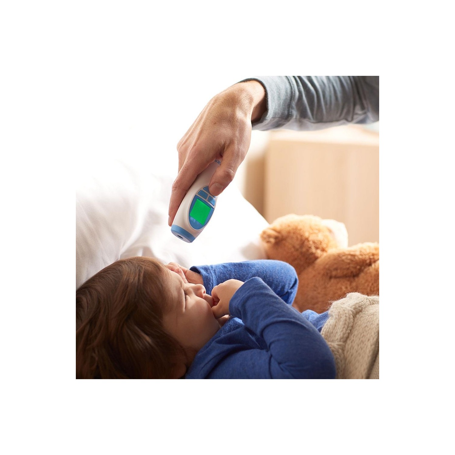 Vicks VİCKS VNT200 TEMASSIZ ATEŞ ÖLÇER + BRAUN BNA100 BURUN ASPİRATÖRÜ - 4