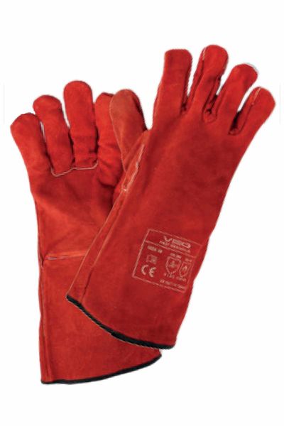 Veo F437 Redweld Kırmızı Kaynakçı Eldiveni 1 Çift (10 Beden / XL)
