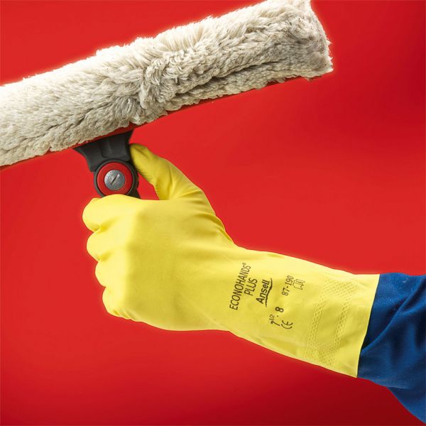Ansell- ALPHATEC® 87-190 Kimyasal ve Sıvı Korumalı İş Eldiveni 1 Çift (7 Beden / S) - 5