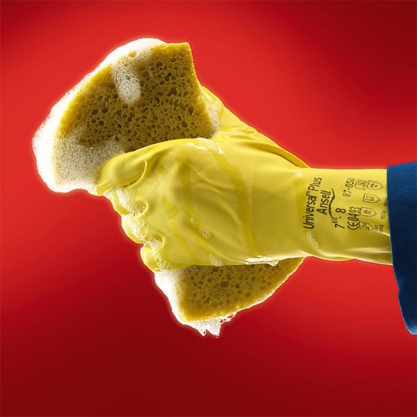 Ansell- ALPHATEC® 87-190 Kimyasal ve Sıvı Korumalı İş Eldiveni 1 Çift (8 Beden / M) - 6
