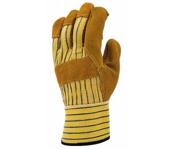 Ansell- CM ALLWORK® Deri - Mekanik ve Çok Amaçlı Koruyucu İş Eldiveni 1 Çift (9 Beden / L) - 1