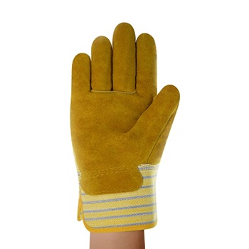 Ansell- CM ALLWORK® Deri - Mekanik ve Çok Amaçlı Koruyucu İş Eldiveni 1 Çift (9 Beden / L) - 5