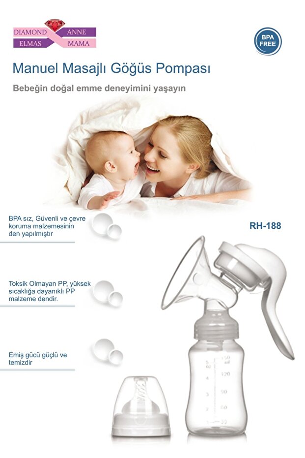 Elmas Anne Göğüs Ve Süt Pompası - 5