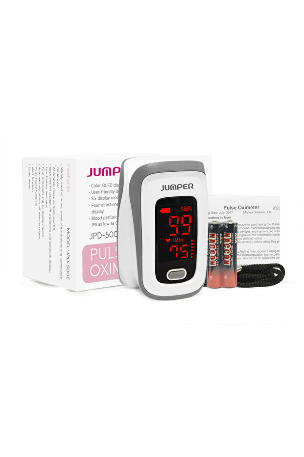Life Net Medikal Pulse Oksimetre Parmak Tipi Nabız Ölçer Marka Jpd-500 E - 1