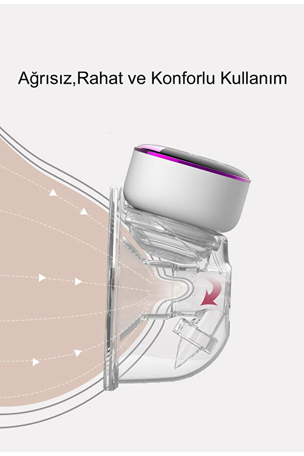 Diamond Mama Elmas Anne Giyilebilir Elektrikli Göğüs Pompası Ve Süt Pompası My-373 - 4