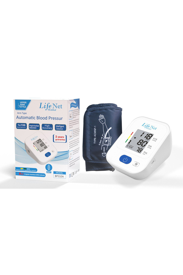 Life Net Medikal Dijital Koldan Ölçer Tam Otomatik Tansiyon Aleti Bp310a-01 - 2