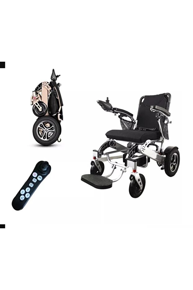 Pulsemed Akülü Katlanabilir Kumandalı Engelli Aracı ( Hg-w630 Auto) - 1