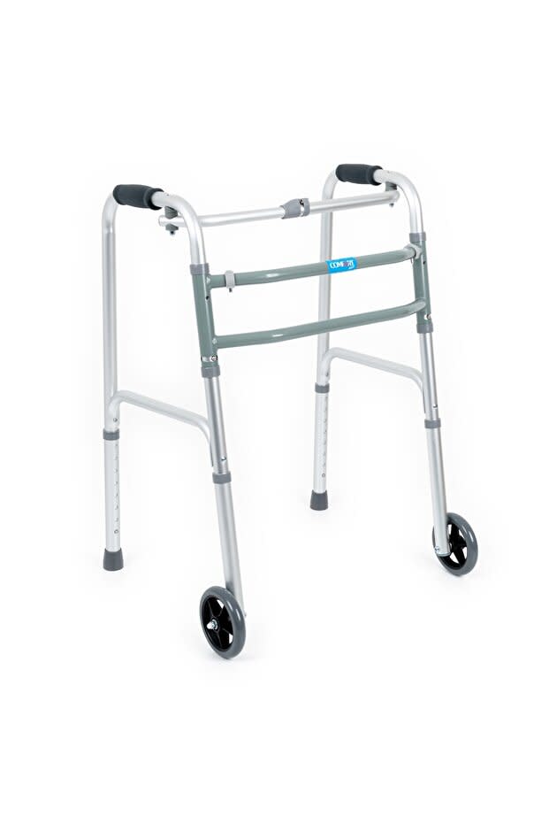 Comfort Plus Dm912-5 Yetişkin 2 Tekerlekli Alüminyum Wolker Yürüteç