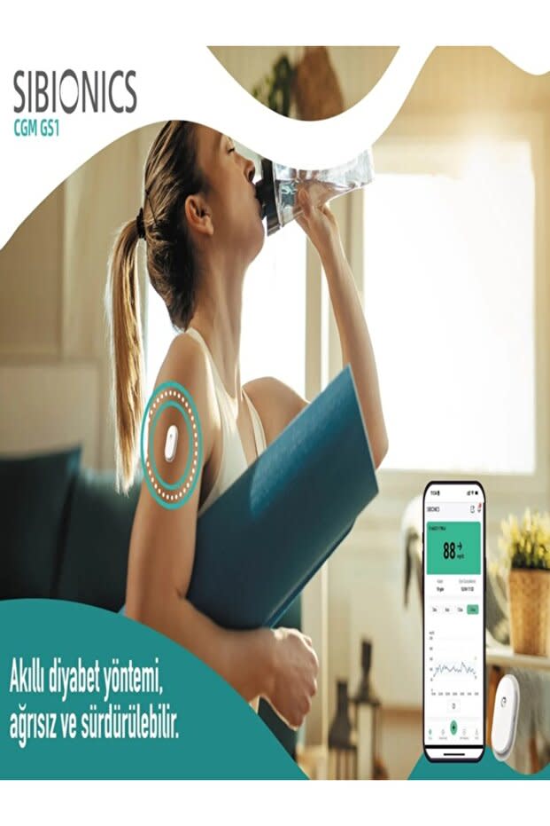 SIBIONICS Cgm Gs1 Glukoz Sensörü 2