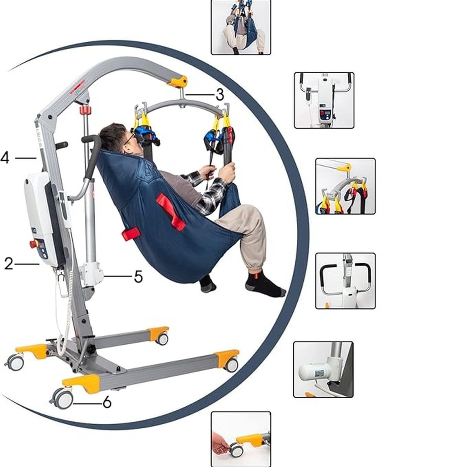 Comfort Plus DM-181 Hafif Alüminyum Engelli Transfer Lifti 2