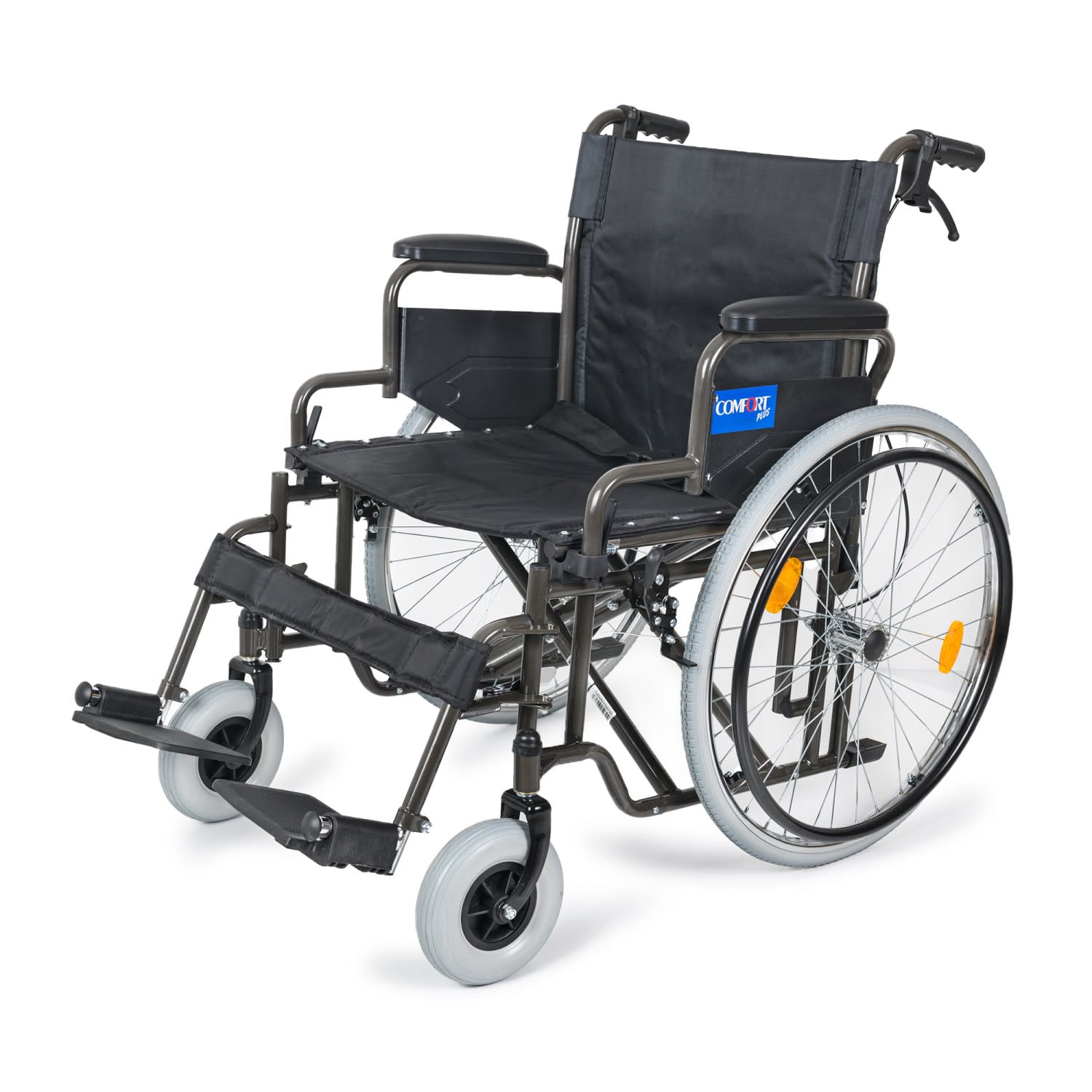 Comfort Plus DM-312 55cm Titanyum Özellikli Tekerlekli Sandalye 3