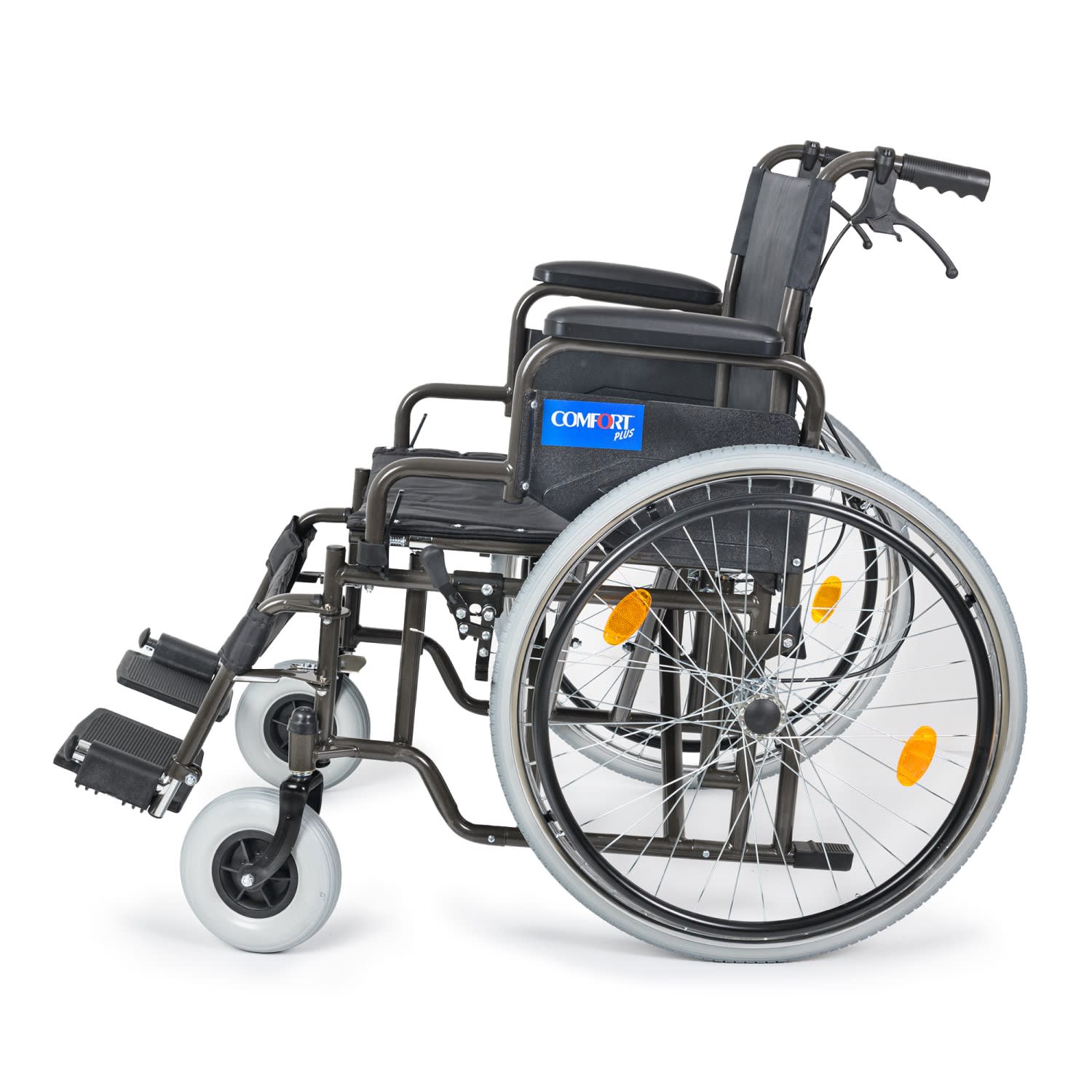 Comfort Plus DM-312 55cm Titanyum Özellikli Tekerlekli Sandalye 4