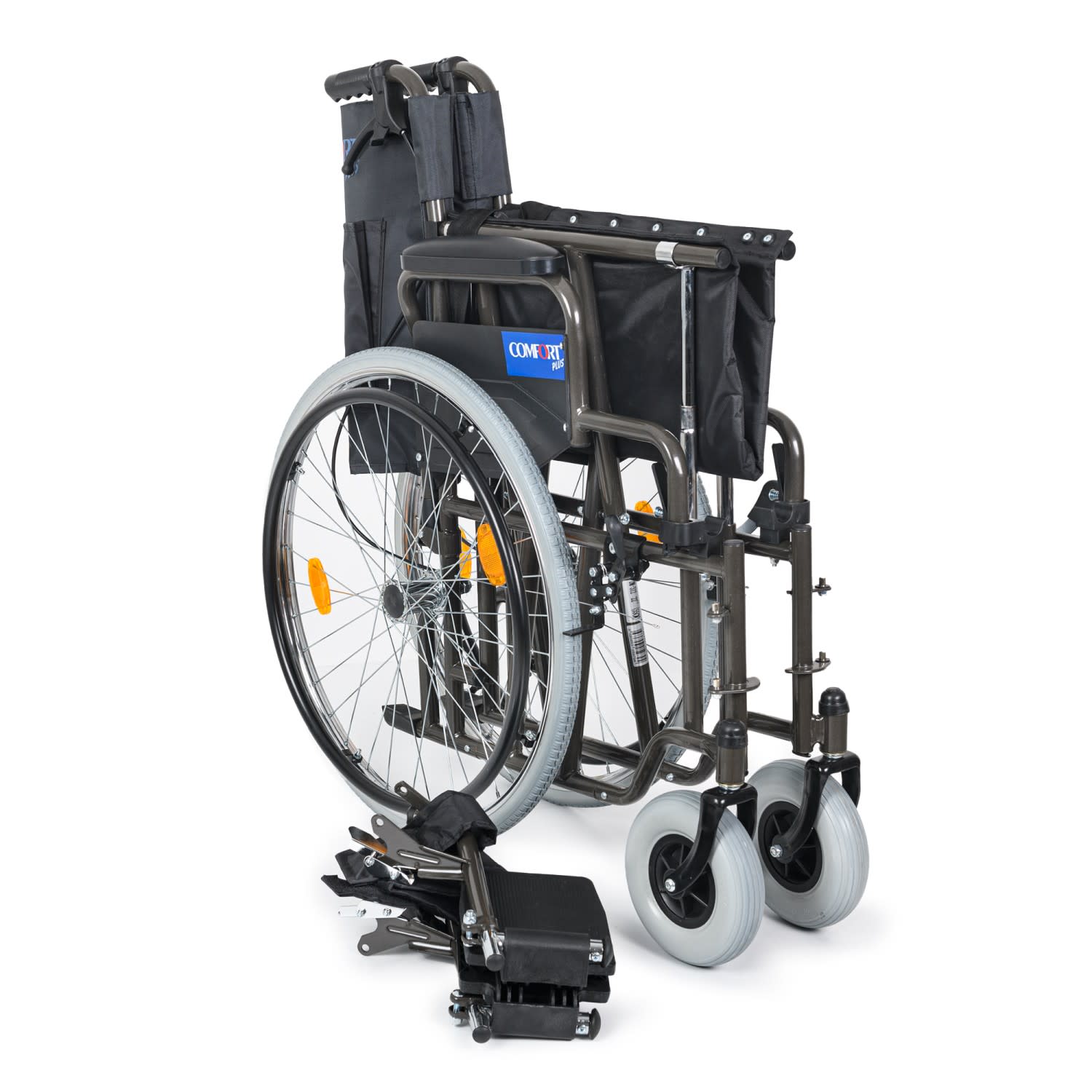 Comfort Plus DM-312 55cm Titanyum Özellikli Tekerlekli Sandalye 8