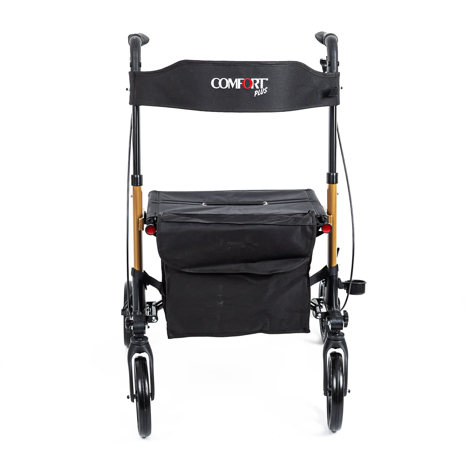 Comfort Plus DM-9102 Kahverengi Lüx Alüminyum Rolatör 3