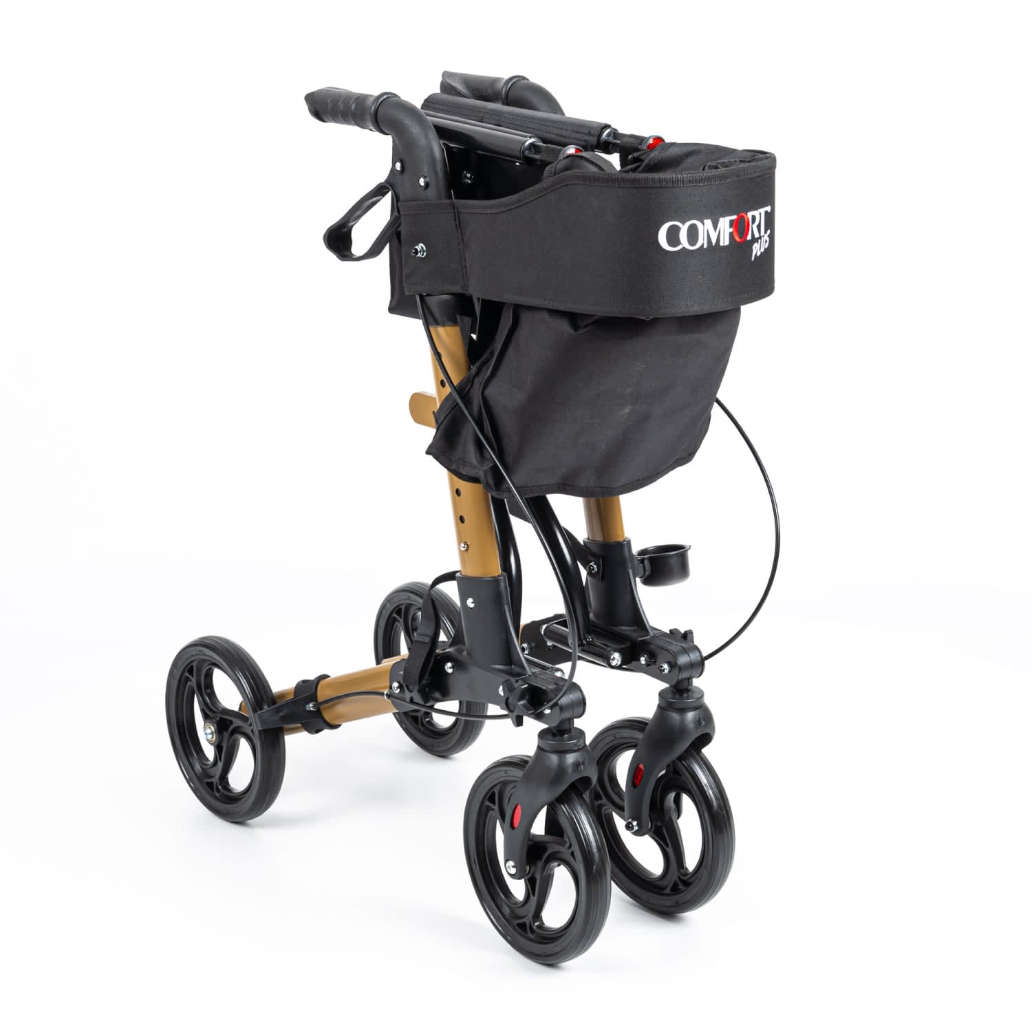 Comfort Plus DM-9102 Kahverengi Lüx Alüminyum Rolatör 7