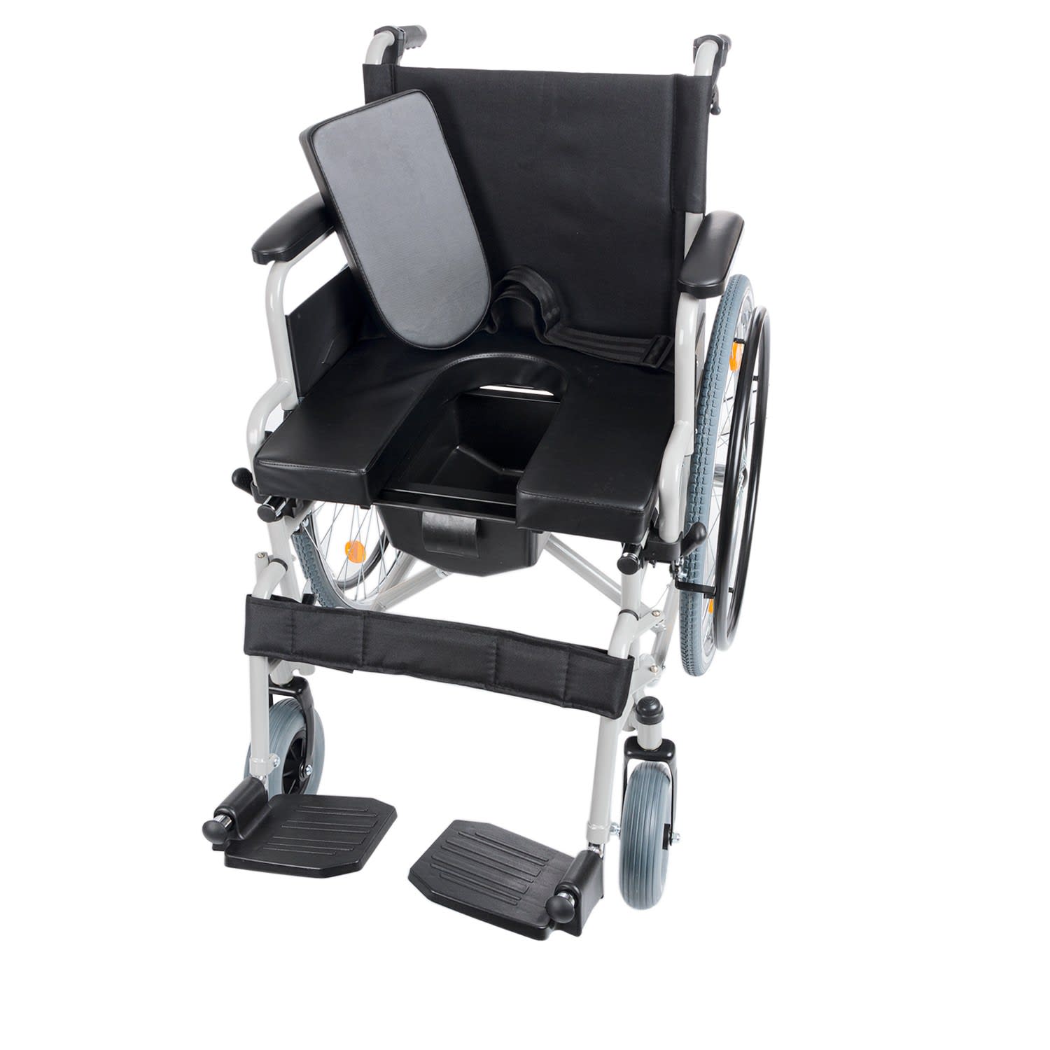 Comfort Plus DM-545 45cm Tuvalet WC Özellikli Tekerlekli Sandalye 6