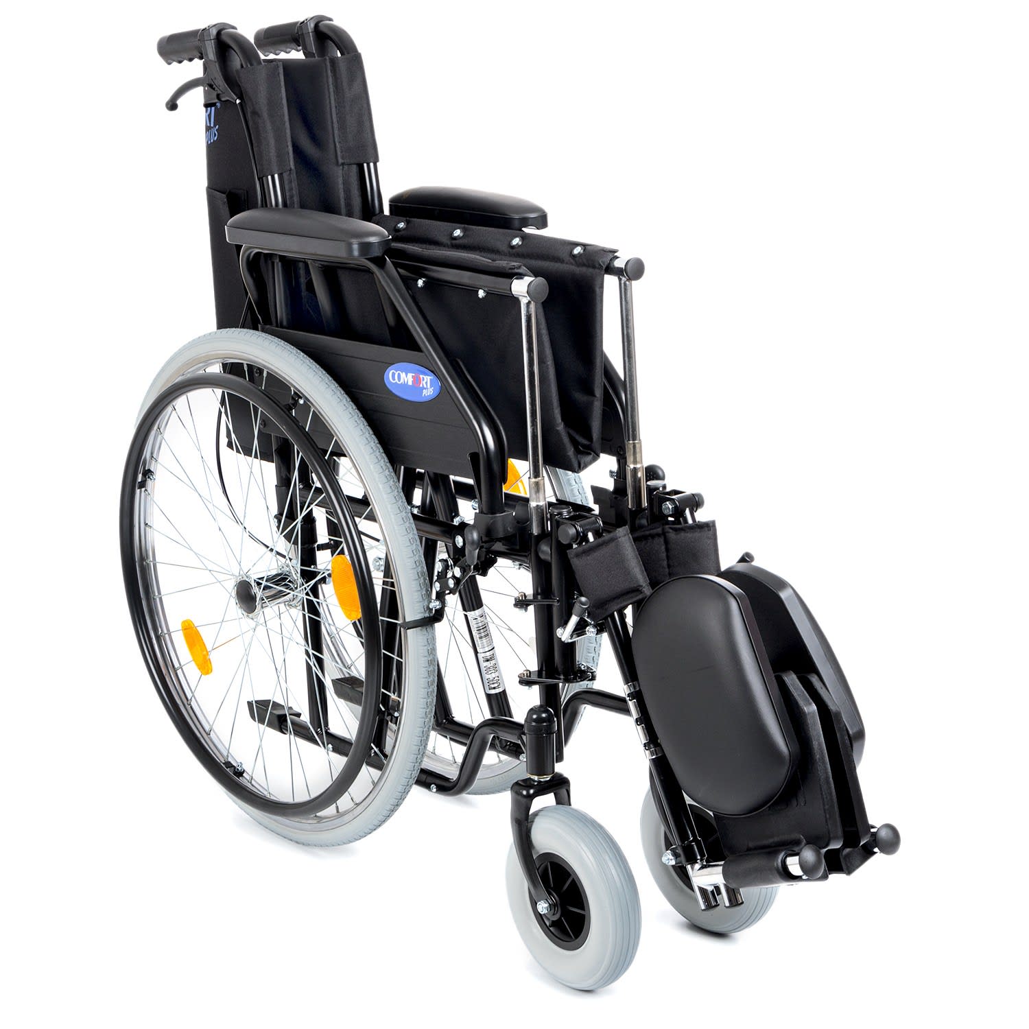Comfort Plus DM-303 50cm Standart Manuel Tekerlekli Sandalye (Özellikli,Baldır Destekli) 7