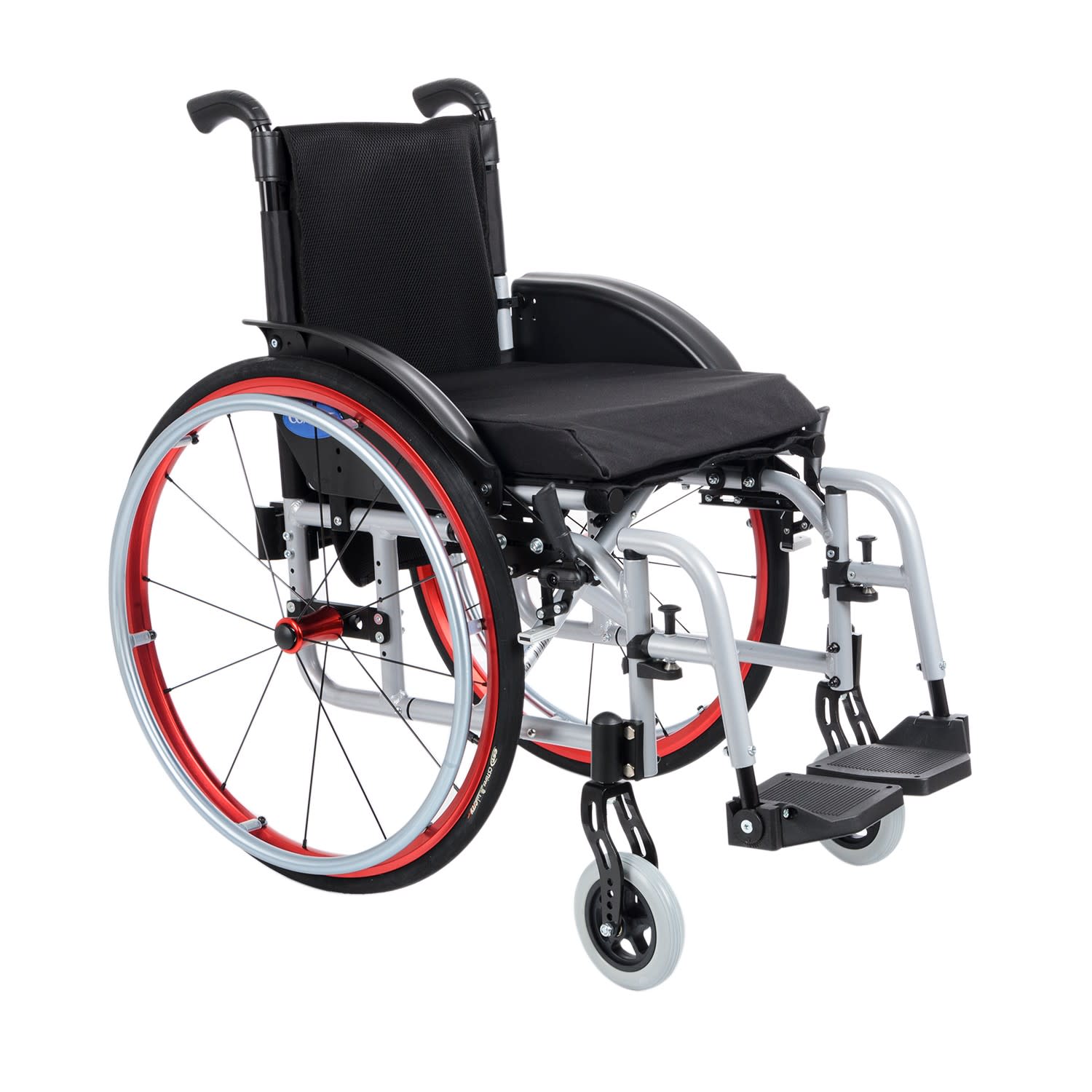 Comfort Plus DM-315 Active Hafif Manuel Alüminyum Tekerlekli Sandalye (Oturma Genişliği 40cm) 5