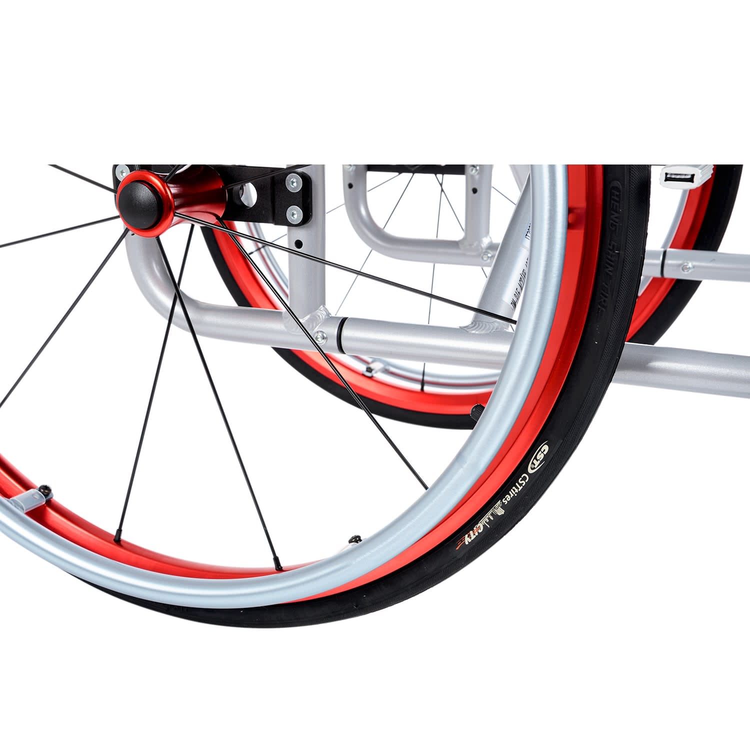 Comfort Plus DM-315 Active Hafif Manuel Alüminyum Tekerlekli Sandalye (Oturma Genişliği 40cm) 7