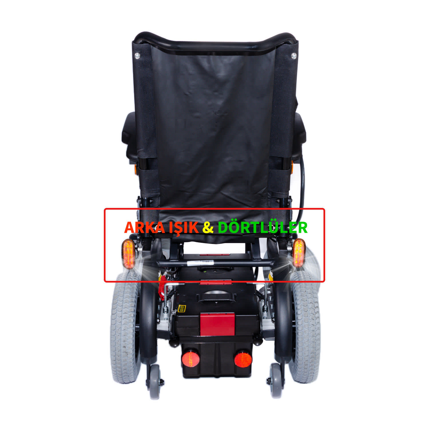 Comfort Plus DM-450 Luxury Akülü Tekerlekli Sandalye 5