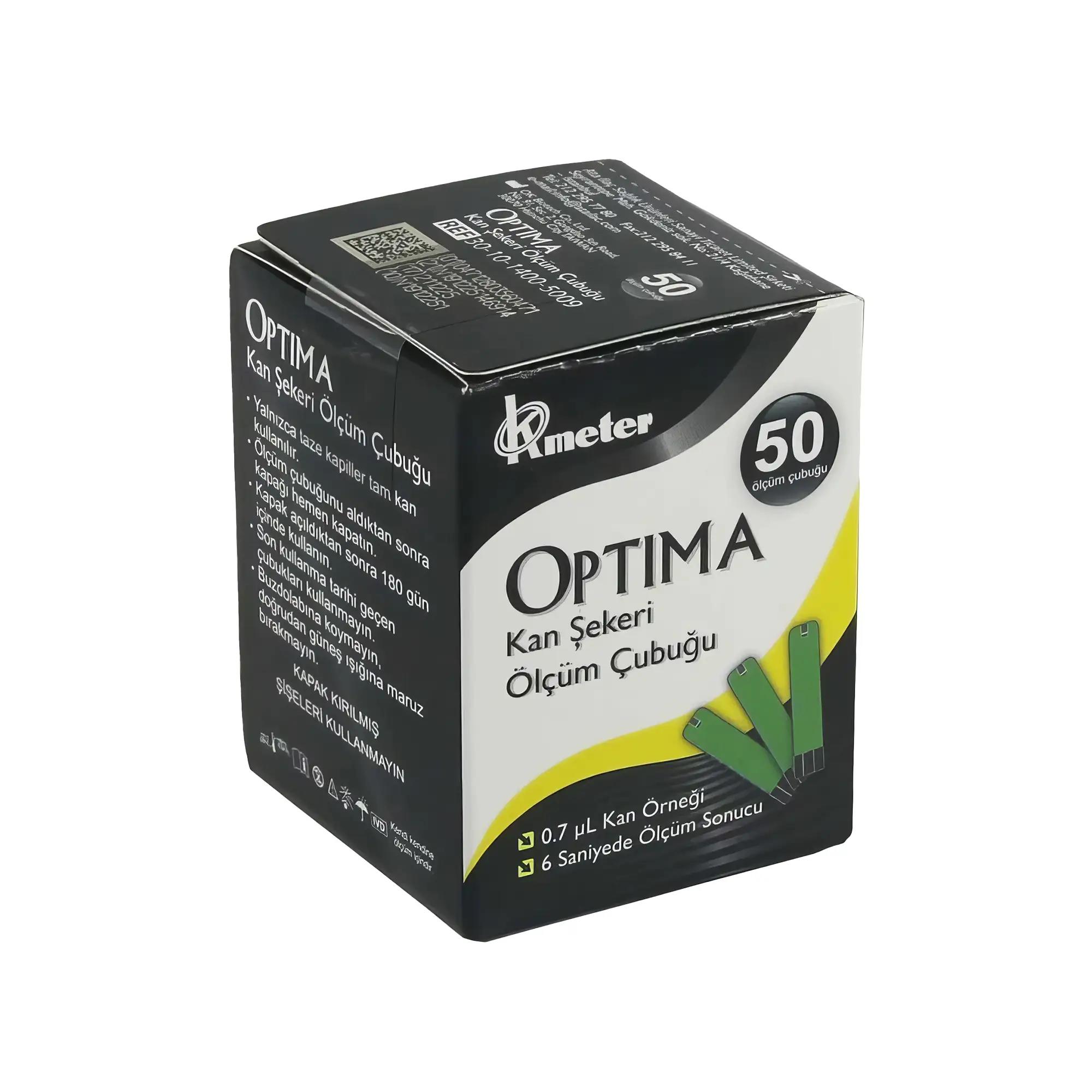 Optima Kan Şekeri Ölçüm Stribi 2