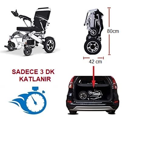Pulsemed Elektrikli Tekerlekli Sandalye HG-W630 Auto