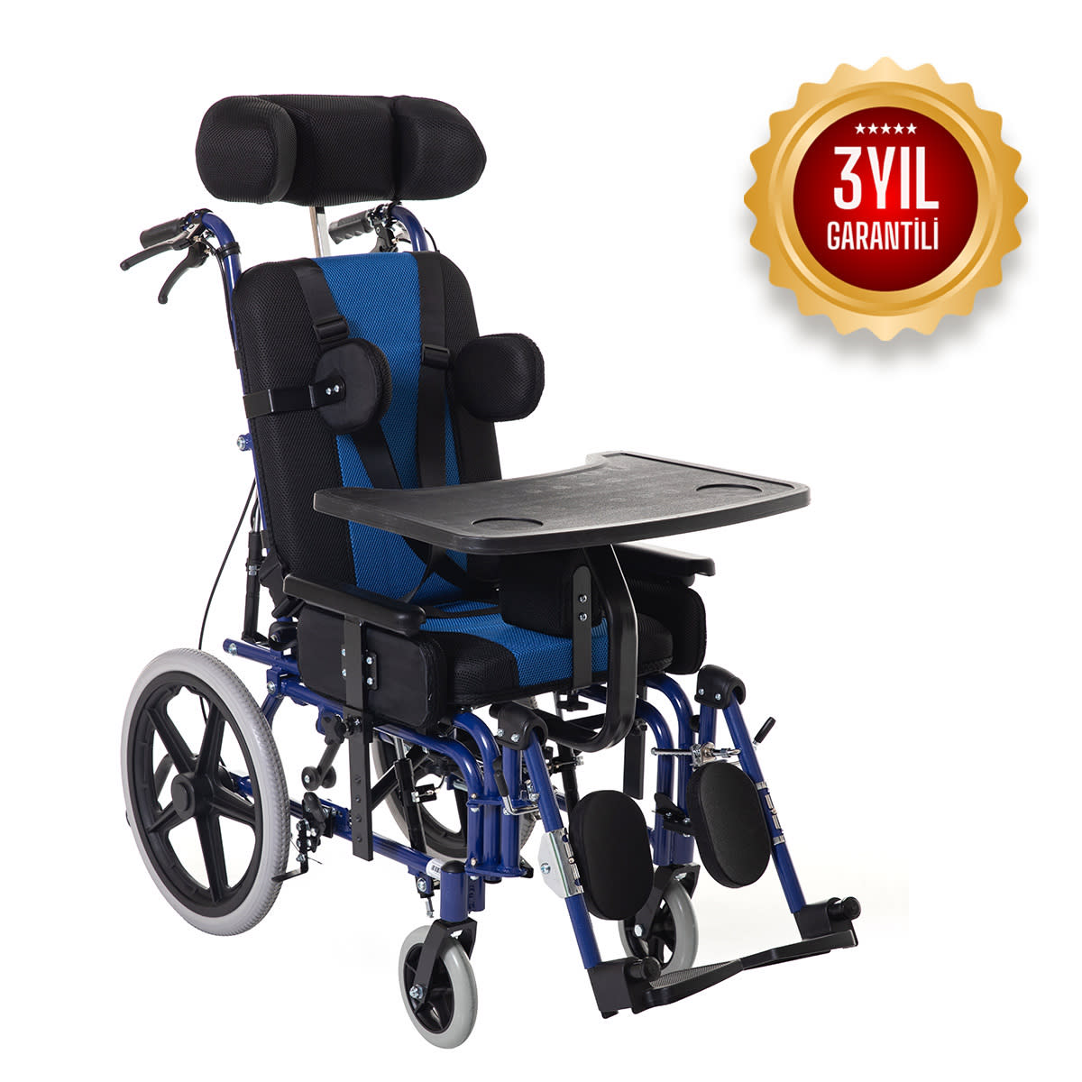 RÖMER R254 Sırtı Yatarlı Manuel Tekerlekli Sandalye 10